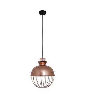 Lámpara Colgante Toyama Bola 1xE27  Cobre Regulable