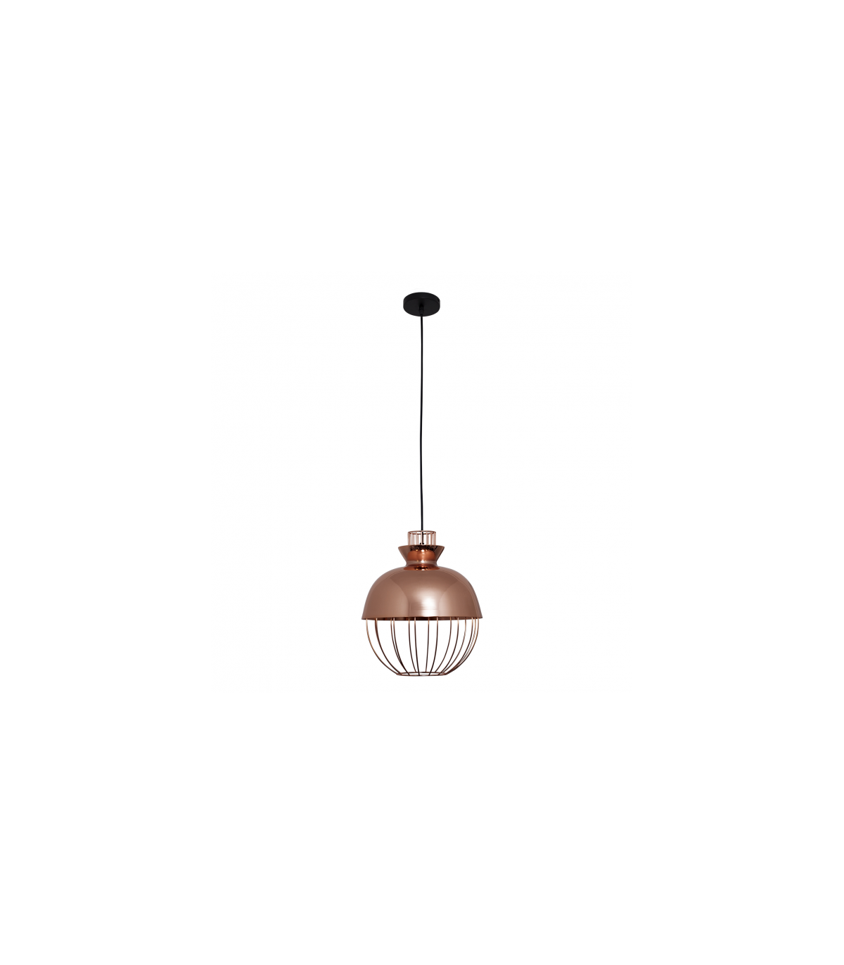 Lámpara Colgante Toyama Bola 1xE27  Cobre Regulable