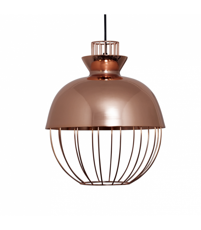 Lámpara Colgante Toyama Bola 1xE27  Cobre Regulable