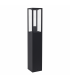 Baliza Grande NOZELO 1xE27 Gris Oscuro IP44