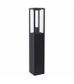 Baliza Grande NOZELO 1xE27 Gris Oscuro IP44