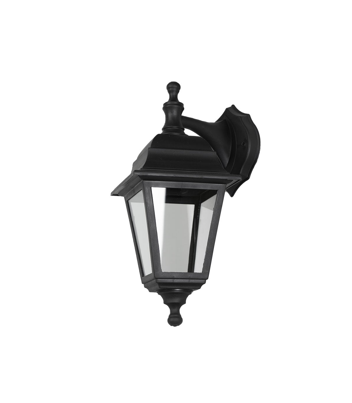 Aplique Exterior Albahaca 1xE27 IP44 Negro