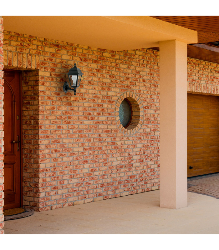 Aplique Exterior Albahaca 1xE27 IP44 Negro