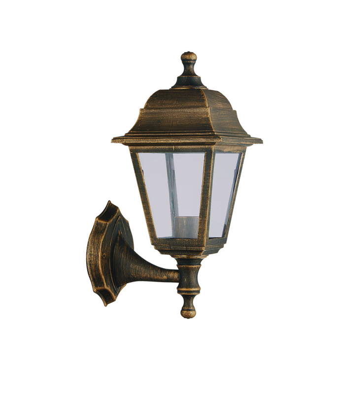 Aplique Exterior Albahaca 1xE27 IP44 Oro Viejo