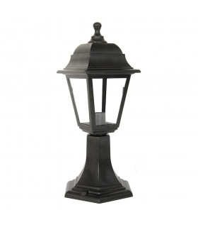 Farol Exterior Sobremuro Albahaca 1xE27 IP44 Negro