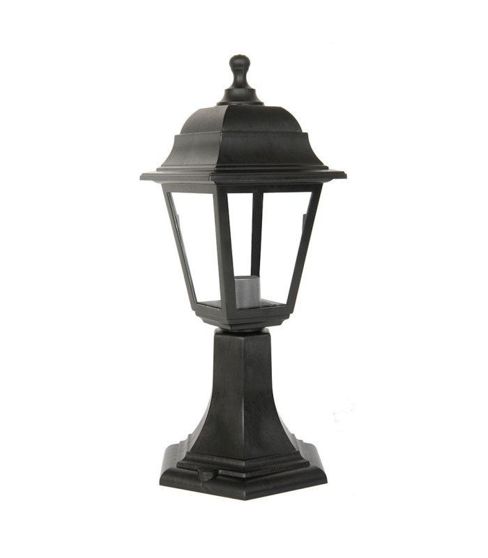 Farol Exterior Sobremuro Albahaca 1xE27 IP44 Negro