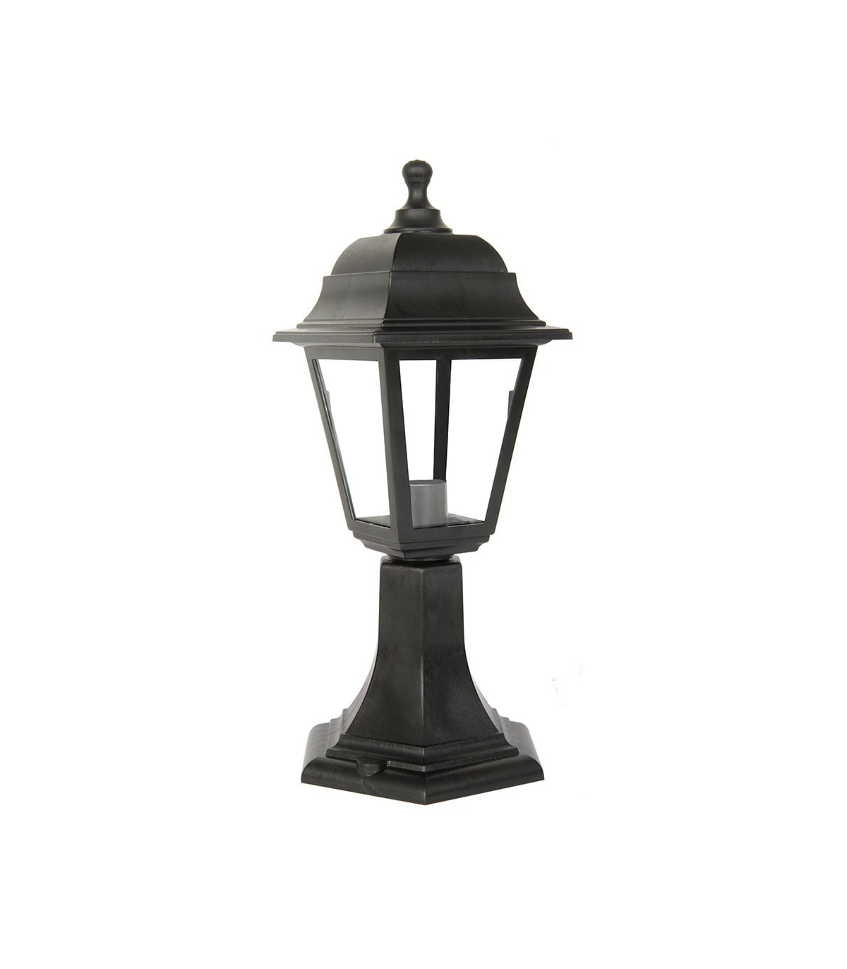 Farol Exterior Sobremuro Albahaca 1xE27 IP44 Negro