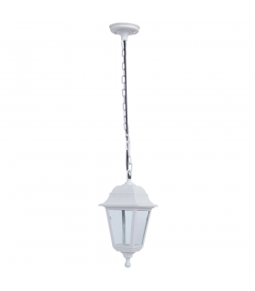 Farol Colgante Exterior Albahaca 1xE27 IP44 Blanco
