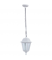 Farol Colgante Exterior Albahaca 1xE27 IP44 Blanco