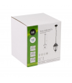 Farol Colgante Exterior Albahaca 1xE27 IP44 Blanco