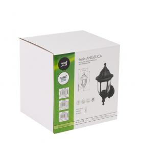 Aplique Exterior Angelica 1xE27 IP44 Negro