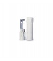 Portalámparas Vela E14 85mm 2A 250V Blanco