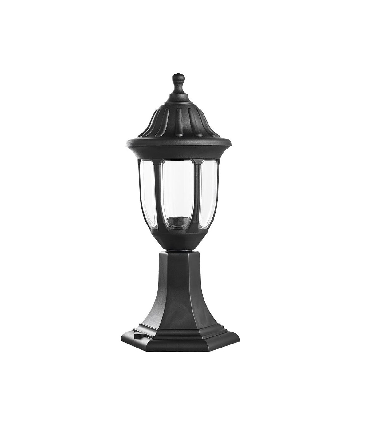 Farol Exterior Sobremuro Angelica 1xE27 IP44 Negro