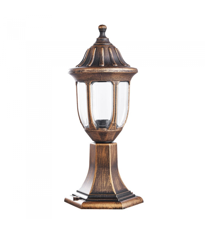 Farol Exterior Sobremuro Angelica 1xE27 IP44 Oro Viejo