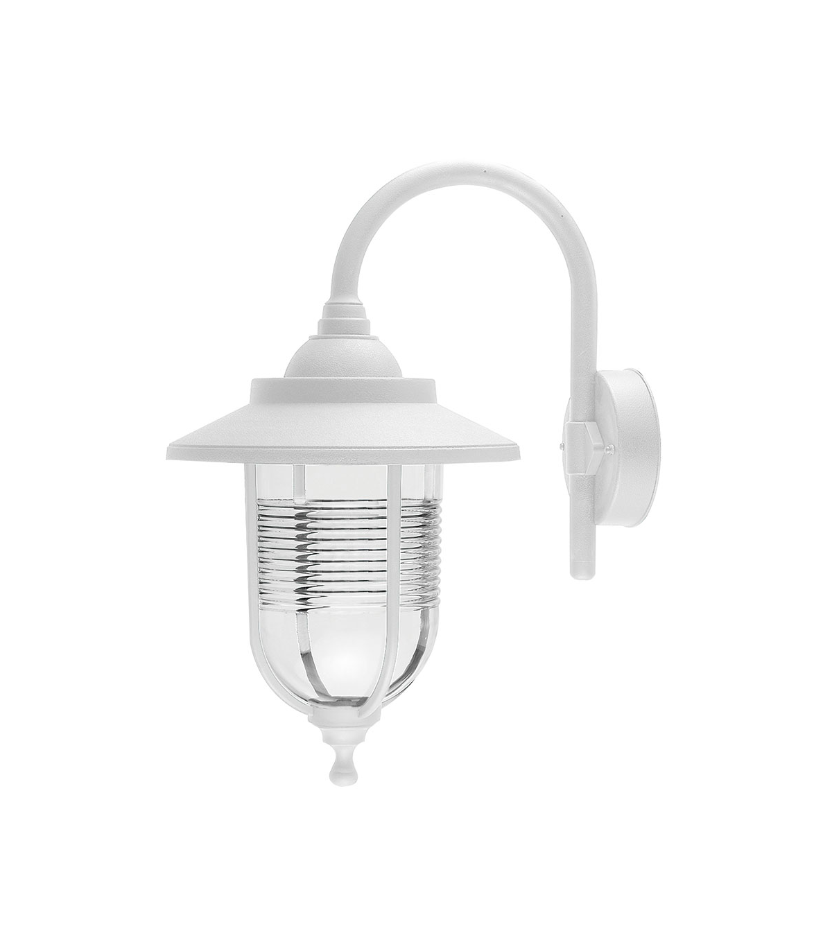 Aplique Exterior Canela 1xE27 IP44 Blanco
