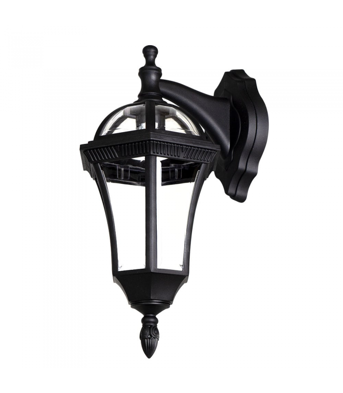 Aplique Exterior Comino 1xE27 IP44 Negro