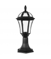 Farol Exterior Sobremuro Comino 1xE27 IP44 Negro