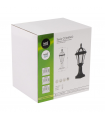 Farol Exterior Sobremuro Comino 1xE27 IP44 Negro