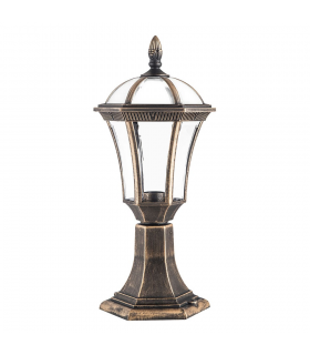 Farol Exterior Sobremuro Comino 1xE27 IP44 Oro Viejo