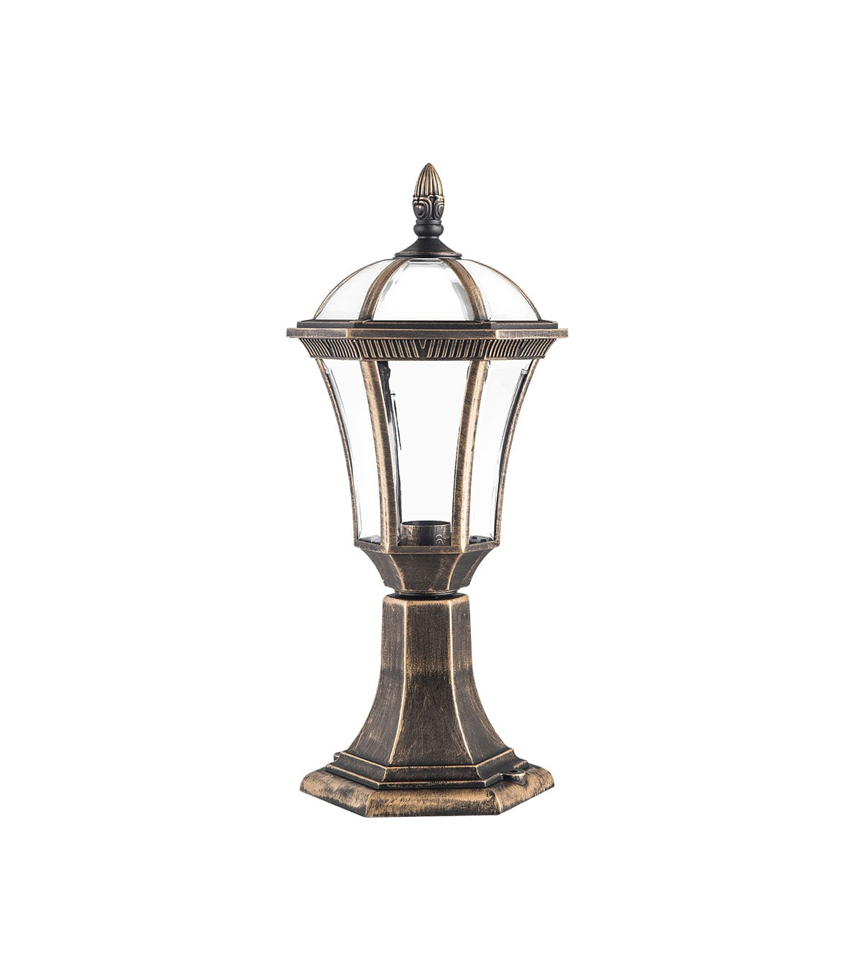 Farol Exterior Sobremuro Comino 1xE27 IP44 Oro Viejo