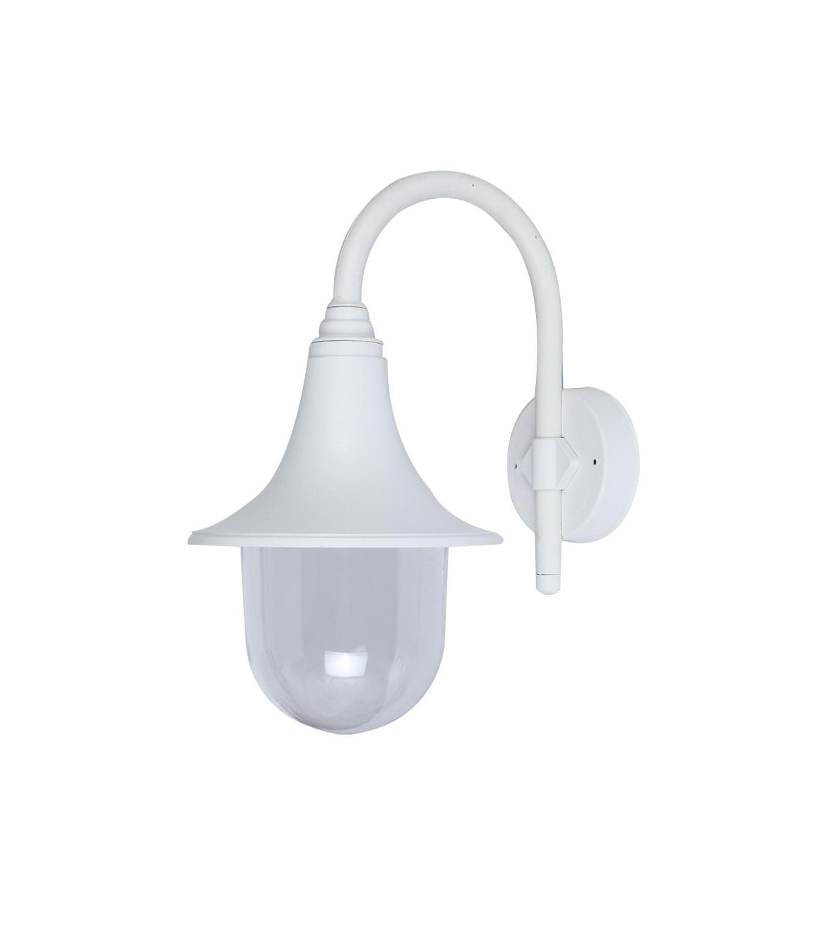 Aplique Exterior Hinojo 1xE27 IP44 Blanco