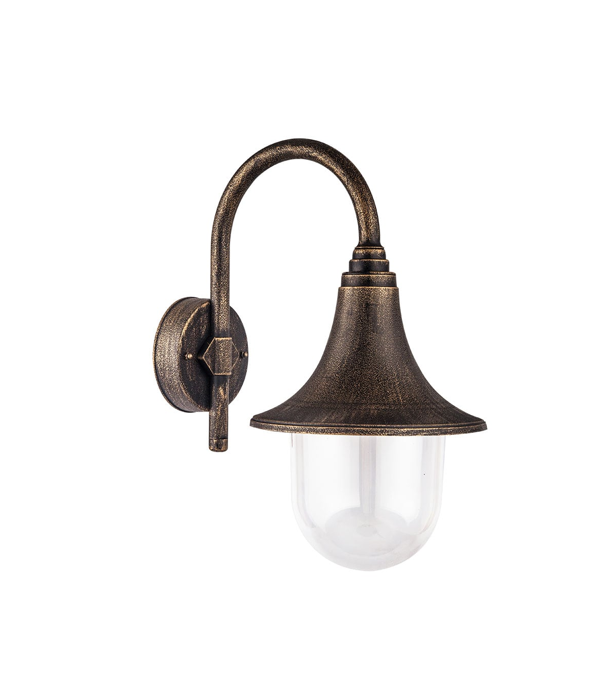 Aplique Exterior Hinojo 1xE27 IP44 Oro Viejo