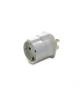 Adaptador Inglés a Europeo con fusible