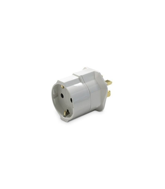 Adaptador Inglés a Europeo con fusible
