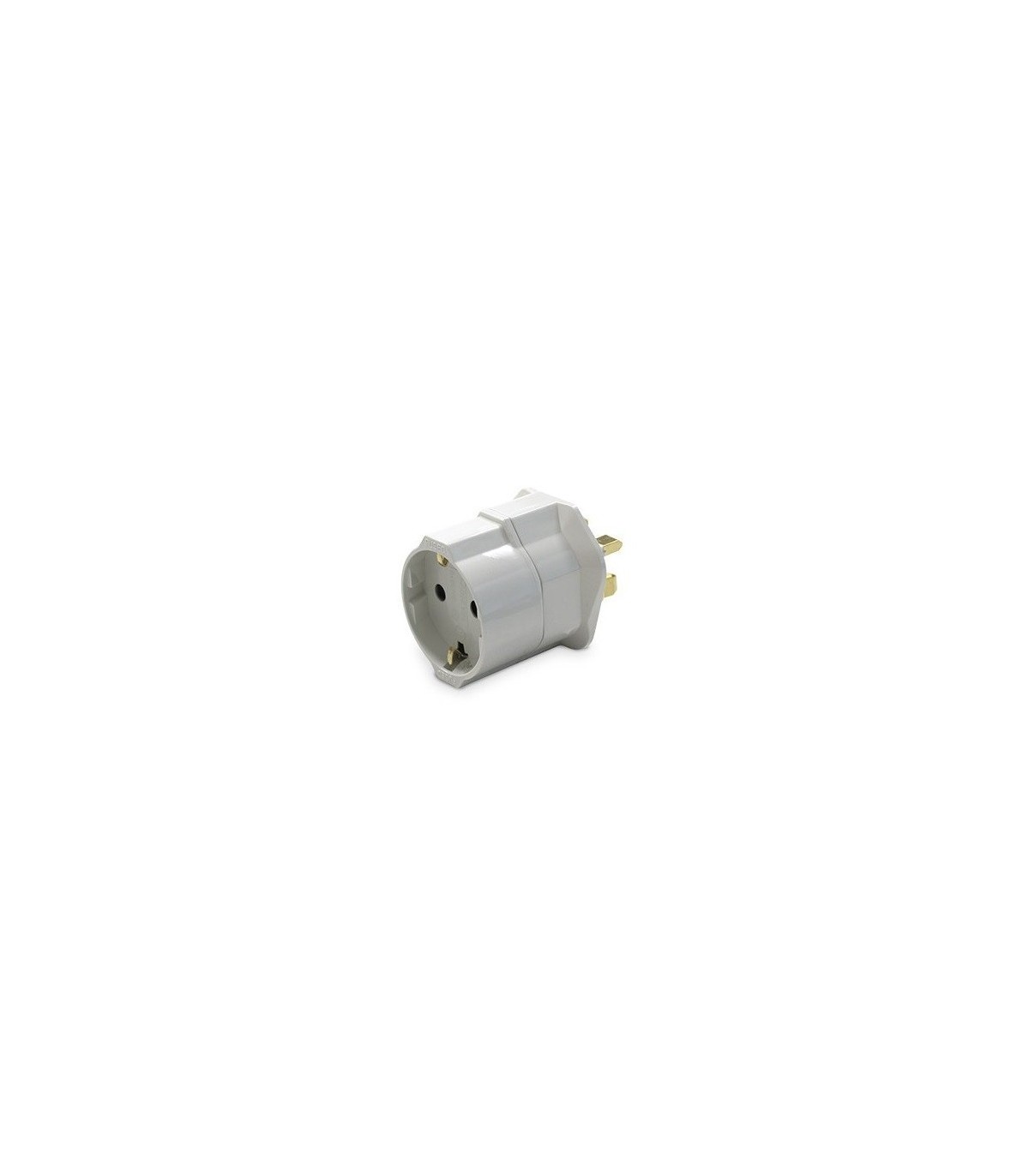 Adaptador Inglés a Europeo con fusible