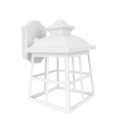 Aplique Exterior Tamarindo 1xE27 IP44 Blanco