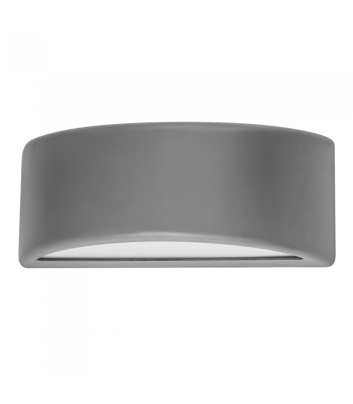 Aplique Exterior Kefir 1xE27 IP65 Gris