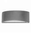 Aplique Exterior Kefir 1xE27 IP65 Gris