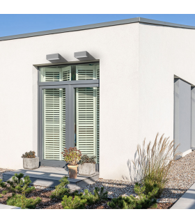 Aplique Exterior Masala 1xE27 IP65 Gris