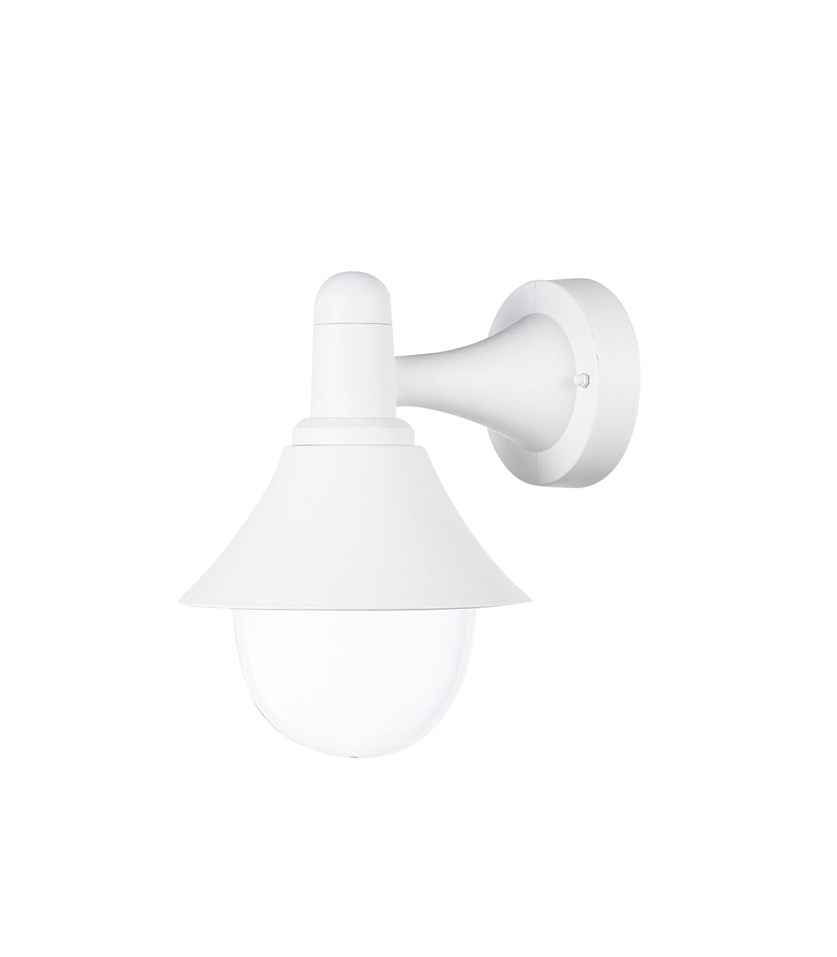 Aplique Exterior Mentol 1xE27 IP44 Blanco