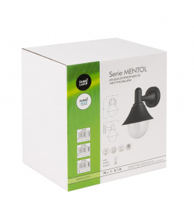 Aplique Exterior Mentol 1xE27 IP44 Blanco