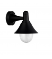Aplique Exterior Mentol 1xE27 IP44 Negro