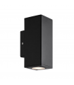 Aplique Exterior Yopol Rectangular 1xE27 IP54 Negro