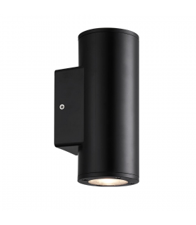 Aplique Exterior Yopol Cilindro 1xE27 IP54 Negro