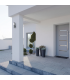 Aplique Exterior Azafran 1xE27 IP44 Gris