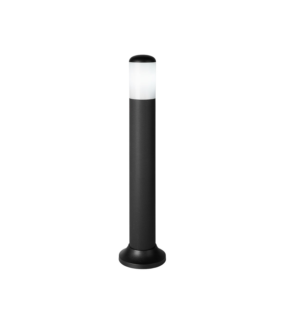 Baliza Exterior Azafran 1xE27 70cm IP44 Negro