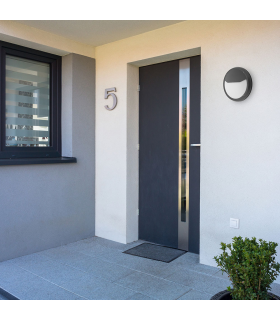 Aplique Exterior Coliandro 1xE27 IP65 Negro