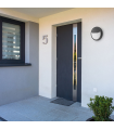 Aplique Exterior Coliandro 1xE27 IP65 Negro