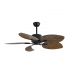 Ventilador Led Colla 5 Aspas 26W 2950Lm CCT Marrón / Negro