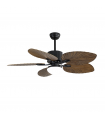 Ventilador Led Colla 5 Aspas 26W 2950Lm CCT Marrón / Negro