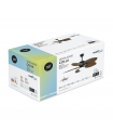 Ventilador Led Colla 5 Aspas 26W 2950Lm CCT Marrón / Negro