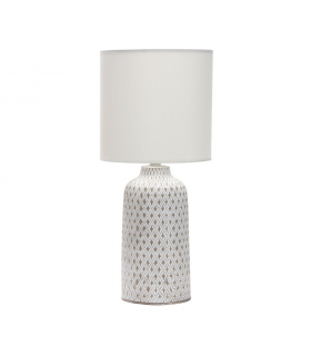 Lámpara de Mesa Tilapia 1xE27 Blanco
