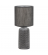 Lámpara de Mesa Tilapia 1xE27 Gris