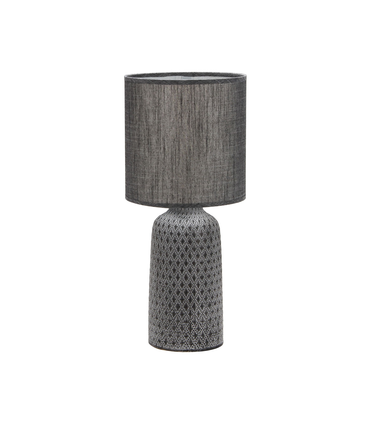 Lámpara de Mesa Tilapia 1xE27 Gris