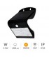 Aplique Solar con Sensor 3.2W 400Lm