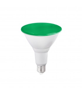 Bombilla Led PAR38 E27 15W 1200Lm IP65 Verde